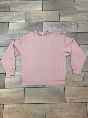 SKIMS Dusty Pink Crewneck Sweatshirt